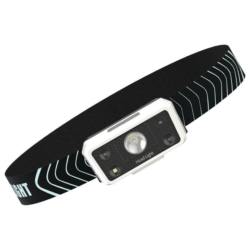 Lámpara Frontal Mini COB LED - Recargable y Versátil