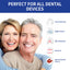 Denture Cleaning Tablet, White Denture Fresh Breath Oral Care Cleaning Tablet - Korvel