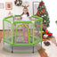 Trampolín para Niños de 55'' con Red de Seguridad - Diversión Interior/Exterior