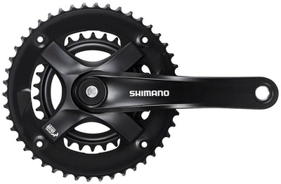 Shimano FC-TY-501-2 Crankset - 170mm 7/8 Velocidades Negro