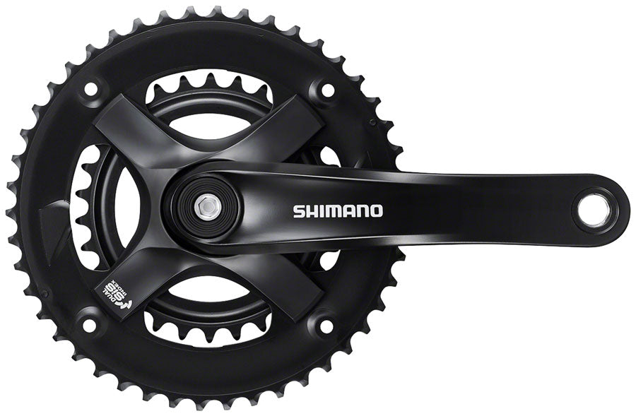 Shimano FC-TY-501-2 Crankset - 175mm 7/8-Speed Black