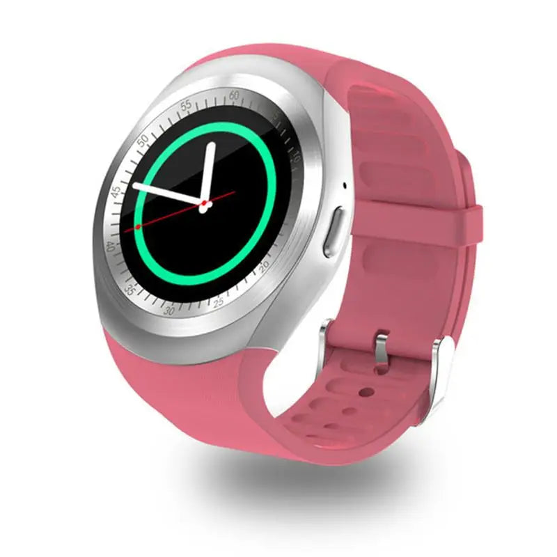 Bluetooth Y1 Smart Watch Relogio Android SmartWatch Phone Call GSM Sim Remote Camera Information Display Sports Pedometer - Korvel