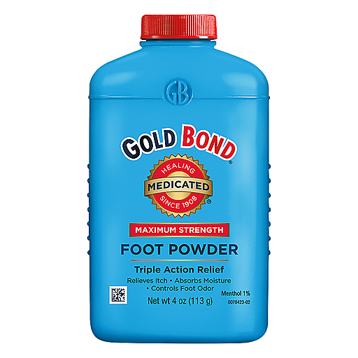 Poudre pour pieds Gold Bond Triple Action Relief - 4 Oz