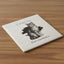Cup Goes Here Cat Coaster - Clear Instructions for Beverage Placement