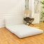 Large folding mattress sofa bean bag bed, foam filled folding mattress sofa, soft high-grade artificial fur - Korvel