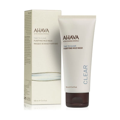 Máscara Purificante de Barro Ahava Time To Clear 3.4 Oz