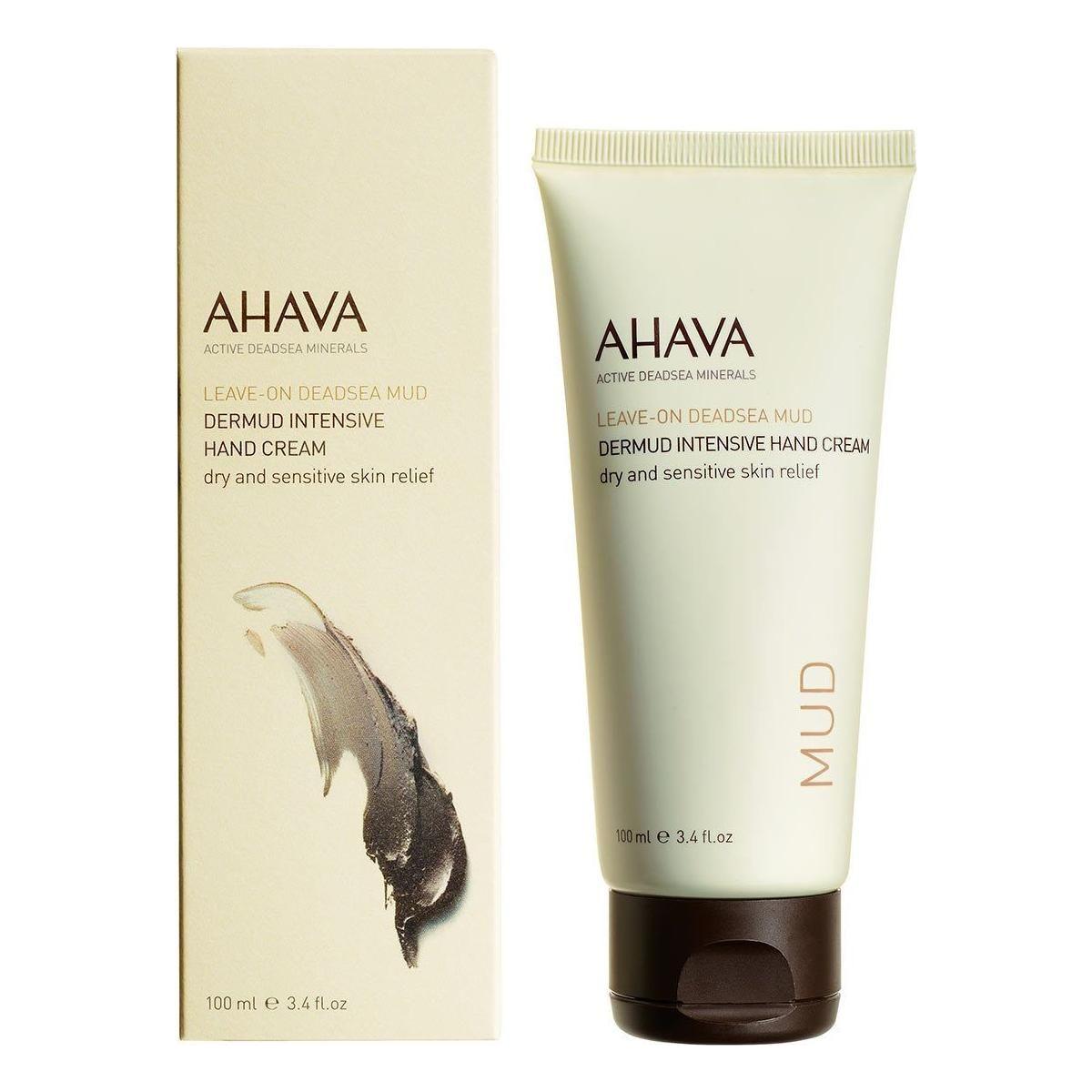 Crème pour les mains intensive Dermud à la boue de la mer Morte Ahava 3,4 oz