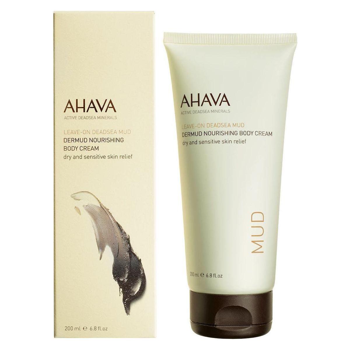 Crema Corporal Nutritiva Dermud de Barro del Mar Muerto Ahava 6.8 Oz