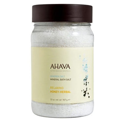 Ahava Dead Sea Salt Relaxing Honey-Herbal Bath Salt 32oz