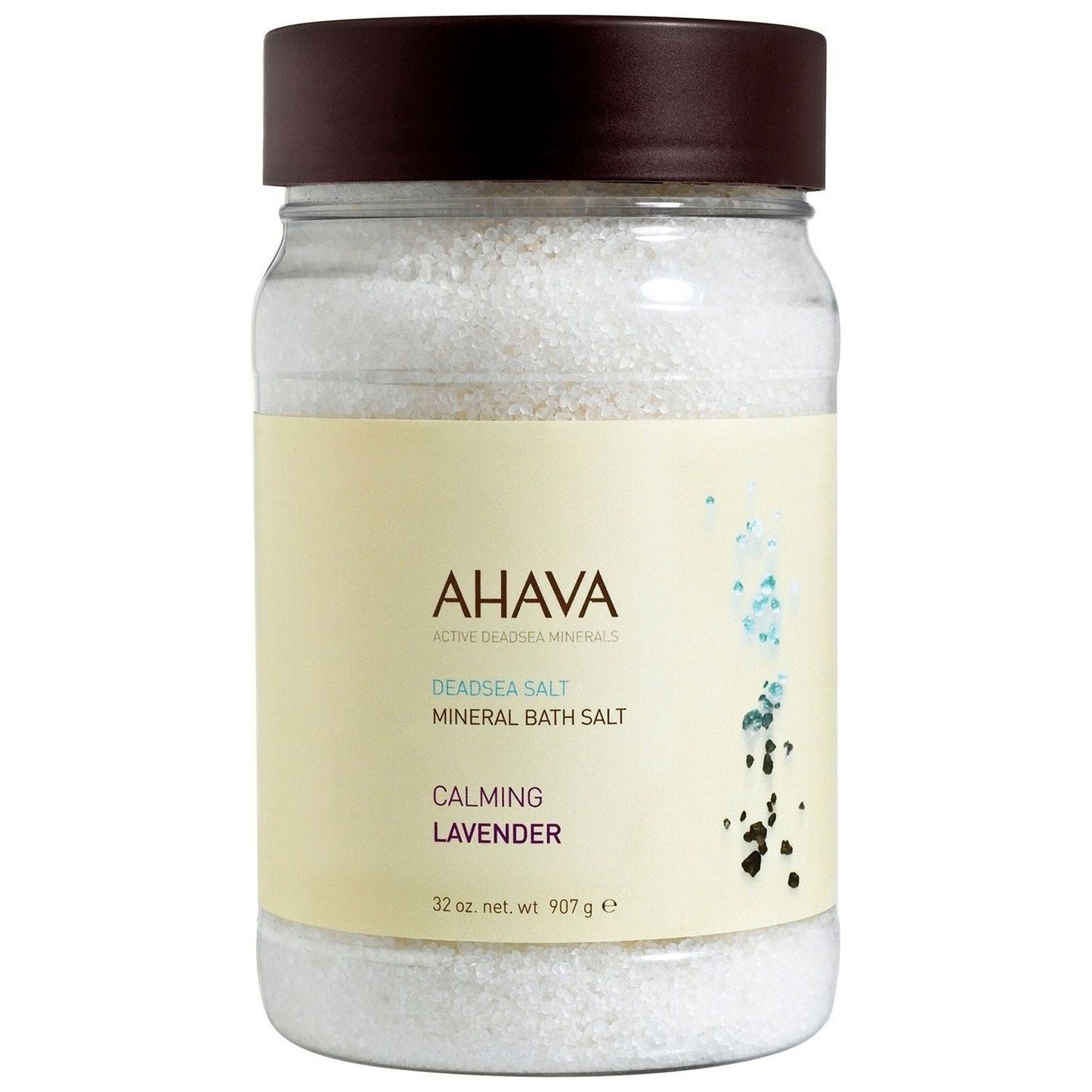 Ahava Dead Sea Mineral Bath Salt with Calming Lavender - 32 Oz