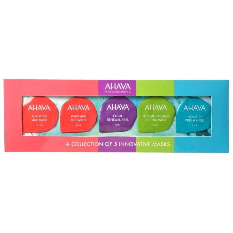 AHAVA Ensemble de Masques Visage Parfaits - 4 Soins Premium