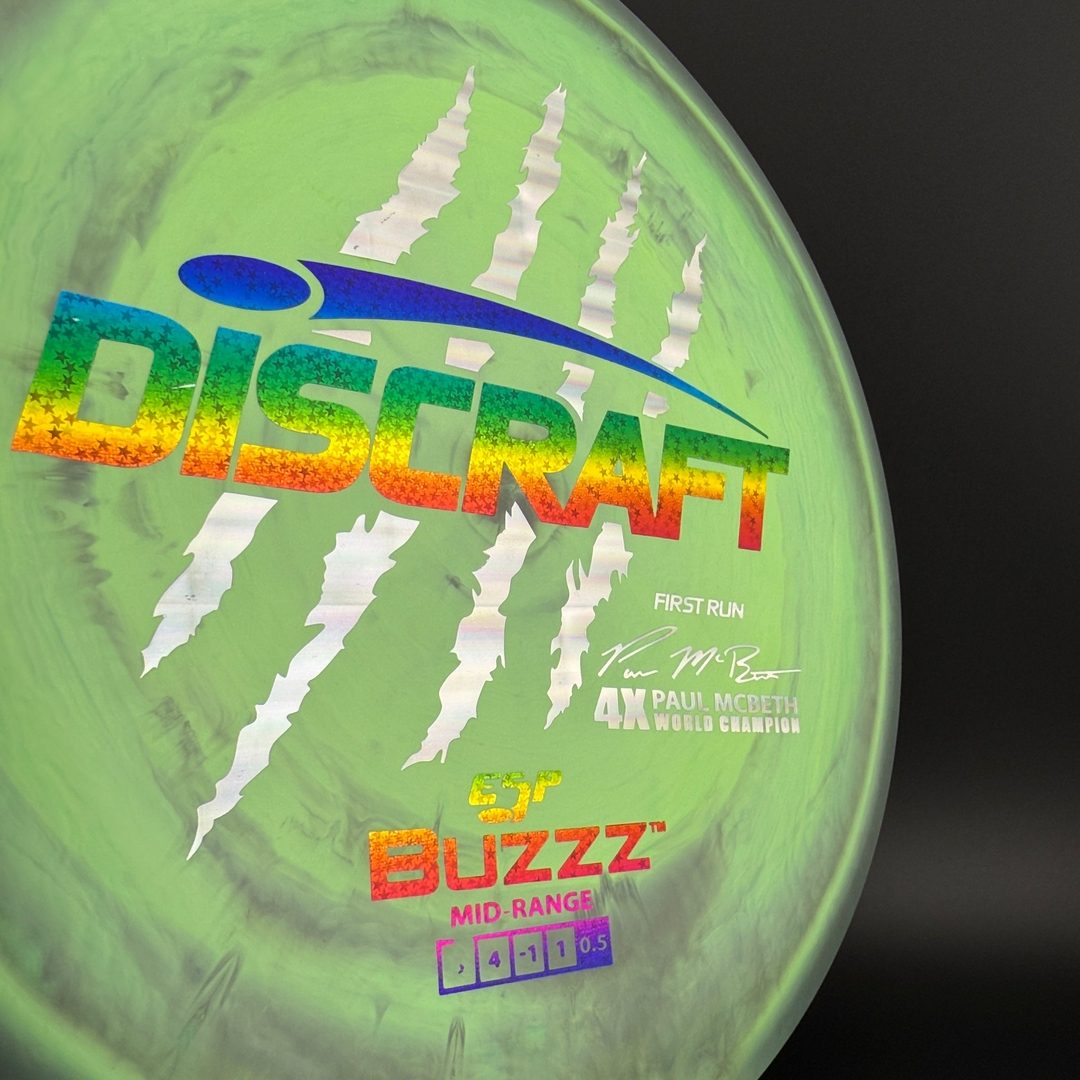 Swirly ESP Buzzz (Première Édition) - Paul McBeth 4x Claws - Acid Smoke