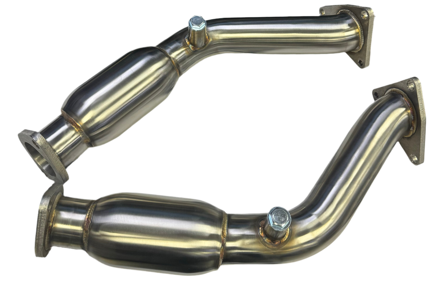 SPDZ1 Resonated Catless Downpipe Test Pipe for Nissan & Infiniti