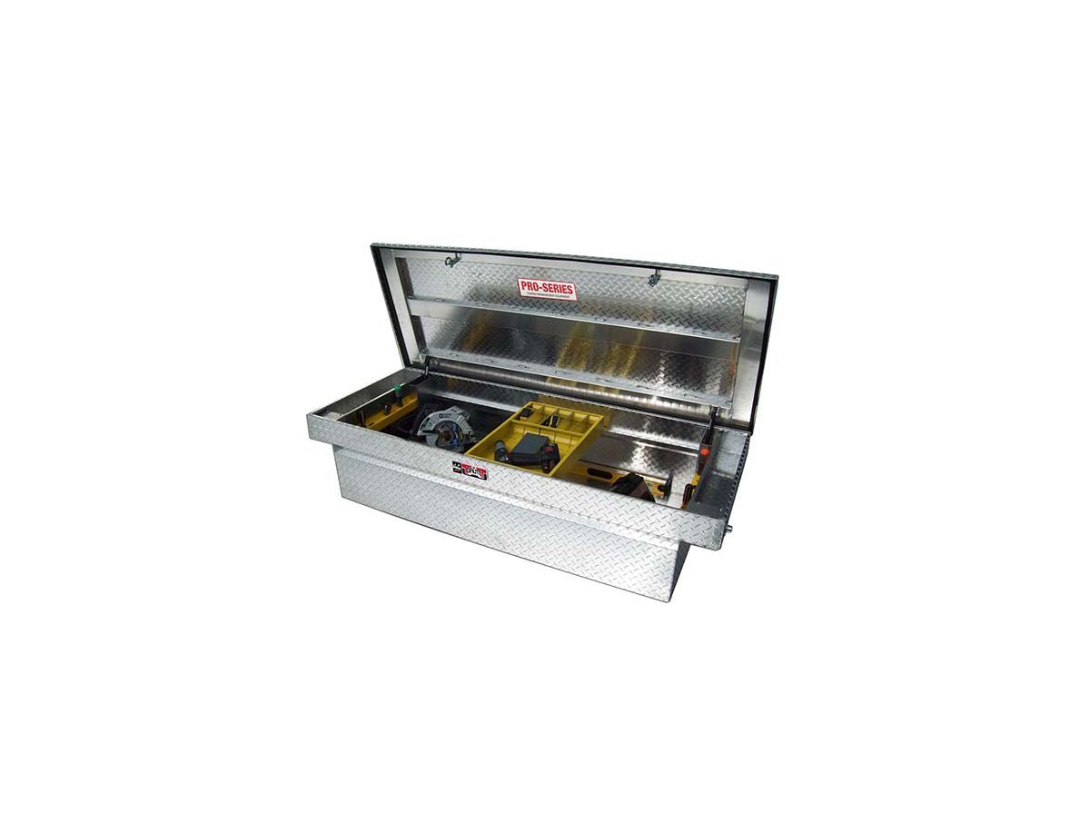 Caja de herramientas de aluminio Westin Brute Pro-Series - Tamaño completo XOver Xtra profundo