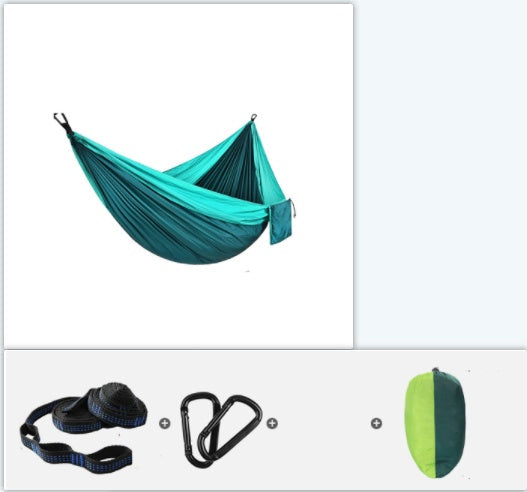 Premium Portable Nylon Parachute Double Hammock