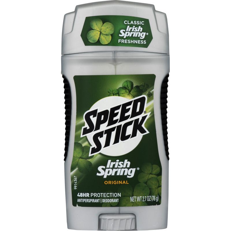 Speed Stick Irish Spring Antiperspirant Deodorant, Original