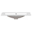 30" Single Bathroom Basin Sink, Vanity Top Only, 3-Faucet Holes, Resin - Korvel