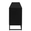 Rattan 4-Door Sideboard , Sideboard Buffet Storage Cabinet,Accent Storage Cabinet , Large Cabinet With 4 Rattan Decorated Doors - Korvel