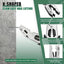 Pince GripMax 6-en-1 pour des solutions d'outils polyvalents