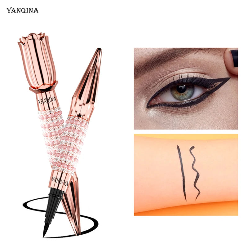 Luxury Quick Dry Waterproof Eyeliner Pen - Black