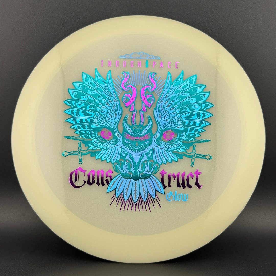Glow Construct - Disque de Golf Disc Owl Stamp