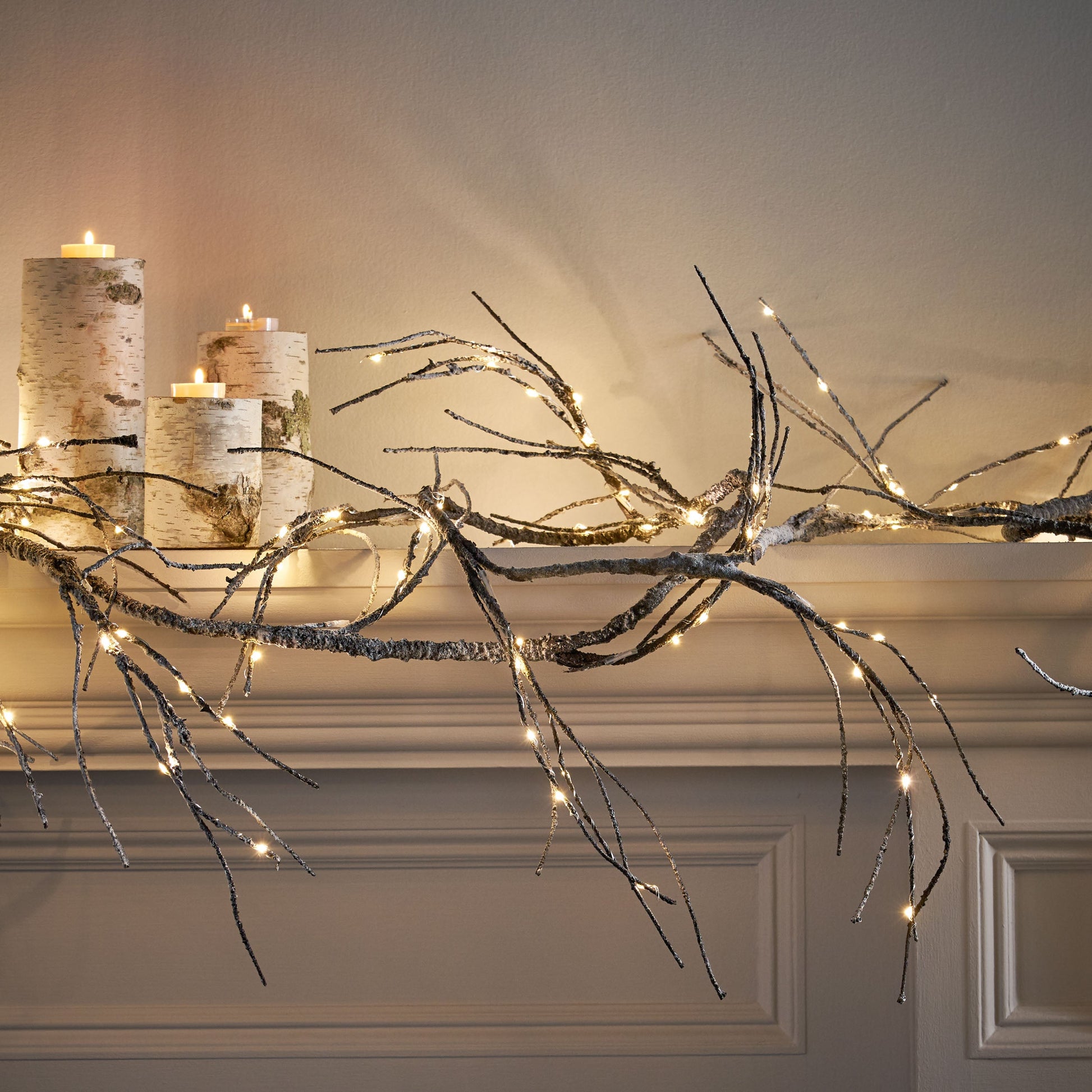 18FT PAPER GARLAND WITH LED LIGHTS - Korvel