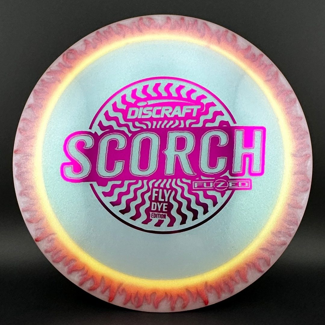 Fly Dye FuZed Sparkle Scorch - Disco de Golf de Edición Limitada