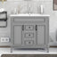 36'' Modern Bathroom Vanity with Soft Closing Doors