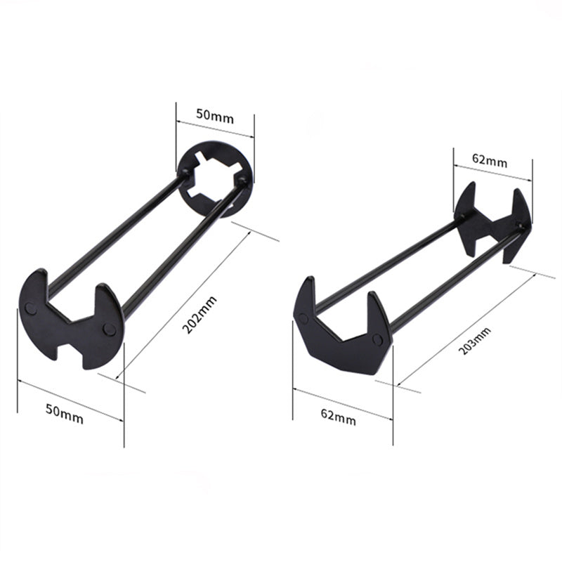 Multifunctional Sink Wrench for Easy Faucet Installation