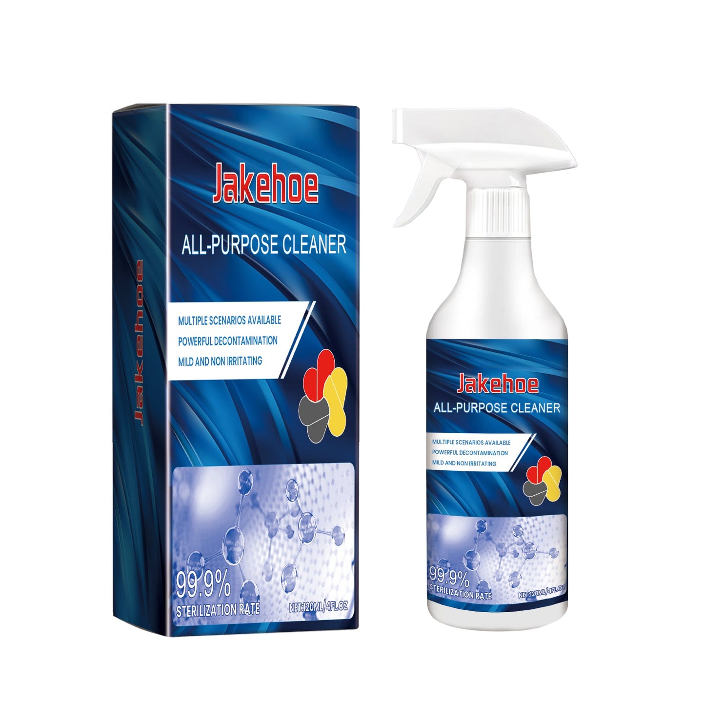 Multi-Functional Cleaner Bathroom Kitchen Multi-Surface Decontamination Cleaning Deodorant Removal Household Cleaner - Korvel