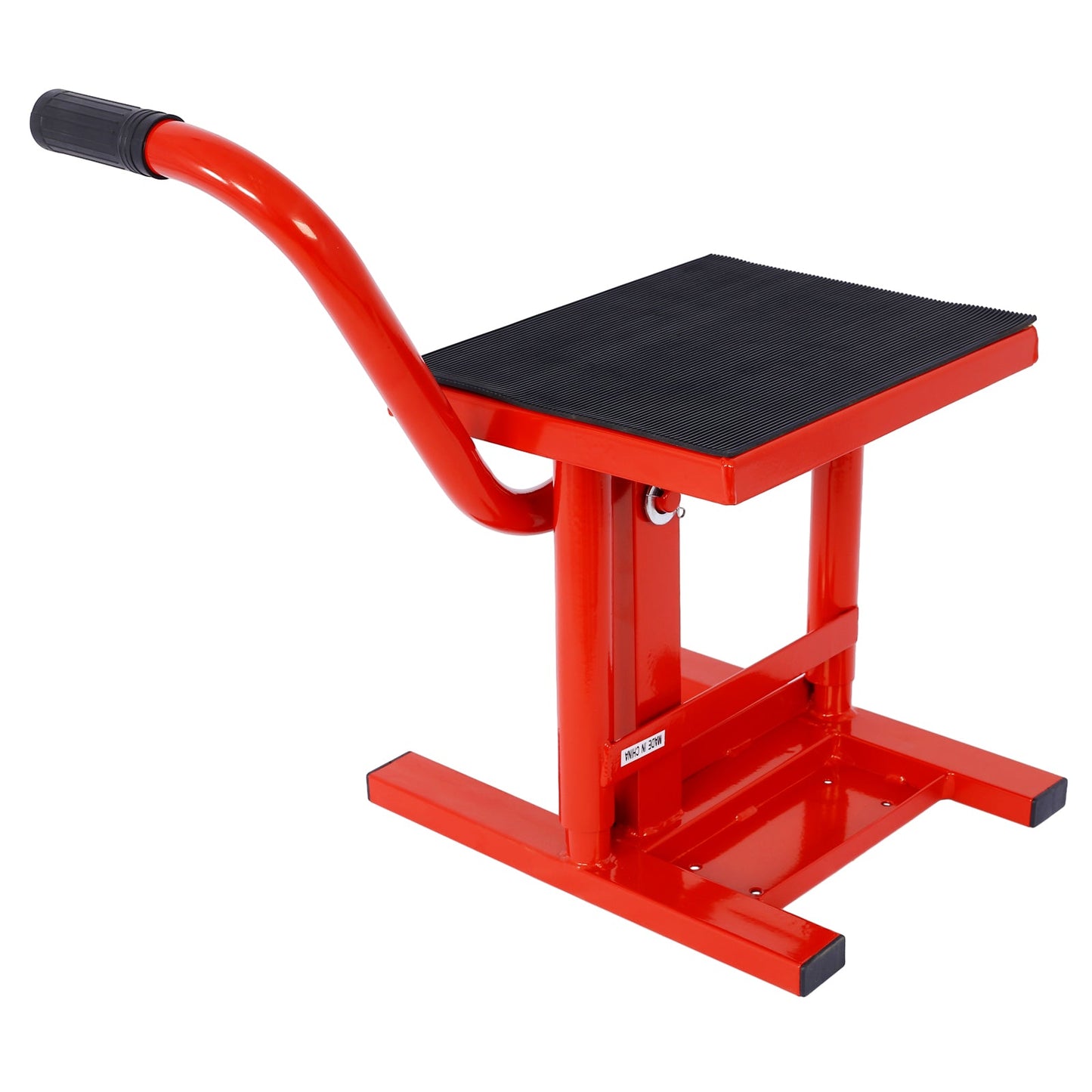 Adjustable Motorcycle Dirt Bike Stand - Heavy Duty Steel Lift