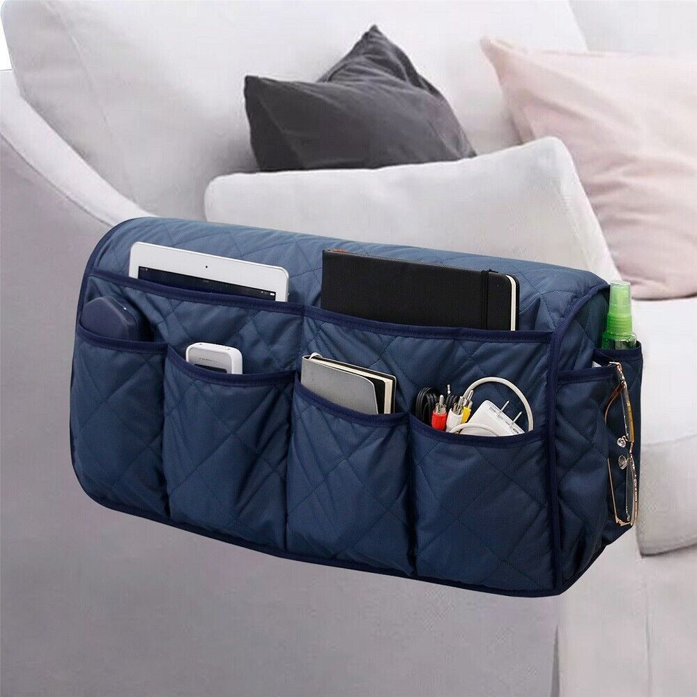 Sofa Armrest Storage Bag - Stylish and Functional Organizer