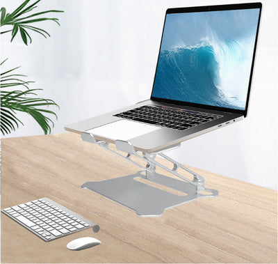 Laptop Desktop Bracket Notebook Cooling Bracket Aluminum Alloy Tablet Bracket Foldable And Easy To Carry - Korvel