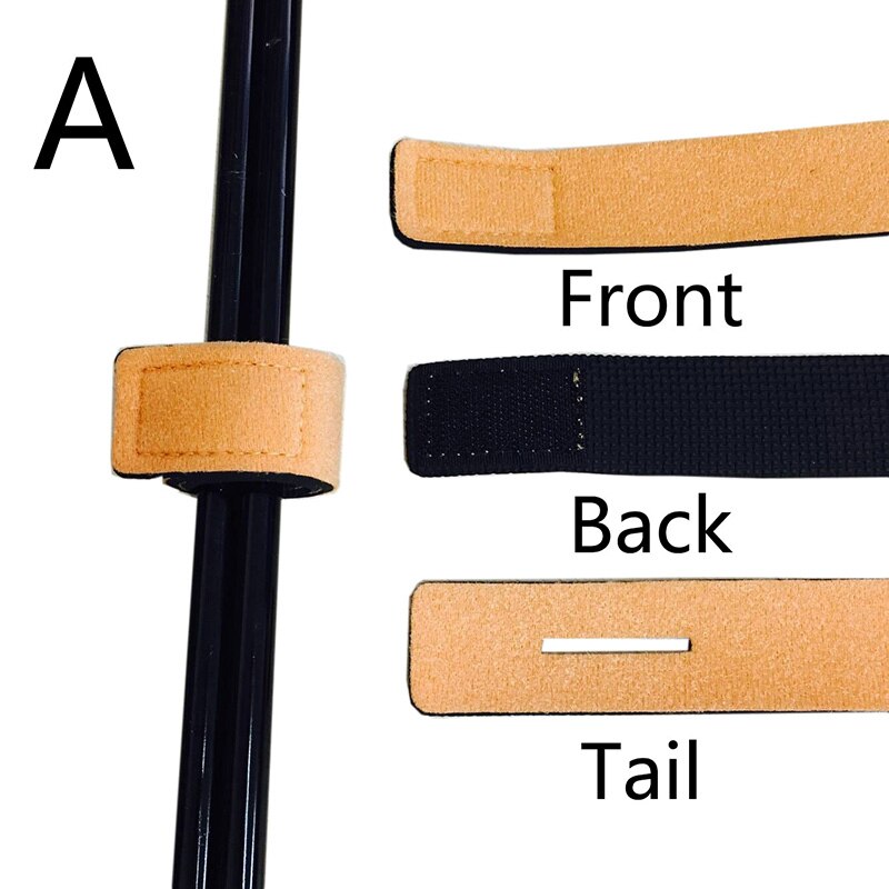 1 Pcs New Fishing Tools Rod Tie Strap Belt Tackle Elastic Wrap Band Pole Holder Accessories Diving Materials Non-slip Firm - Korvel