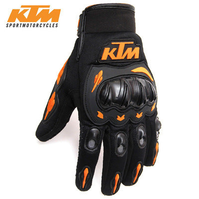 Bicycle Motorcycle Gloves Sports Full Finger Outdoor Riding Gloves - Korvel