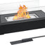 Desktop alcohol fireplace indoor metal fireplace rectangular portable real fire fireplace outdoor fireplace - Korvel