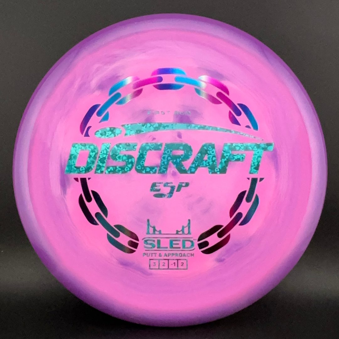 Discraft Swirl ESP Sled - Première Course Disque de Disc Golf