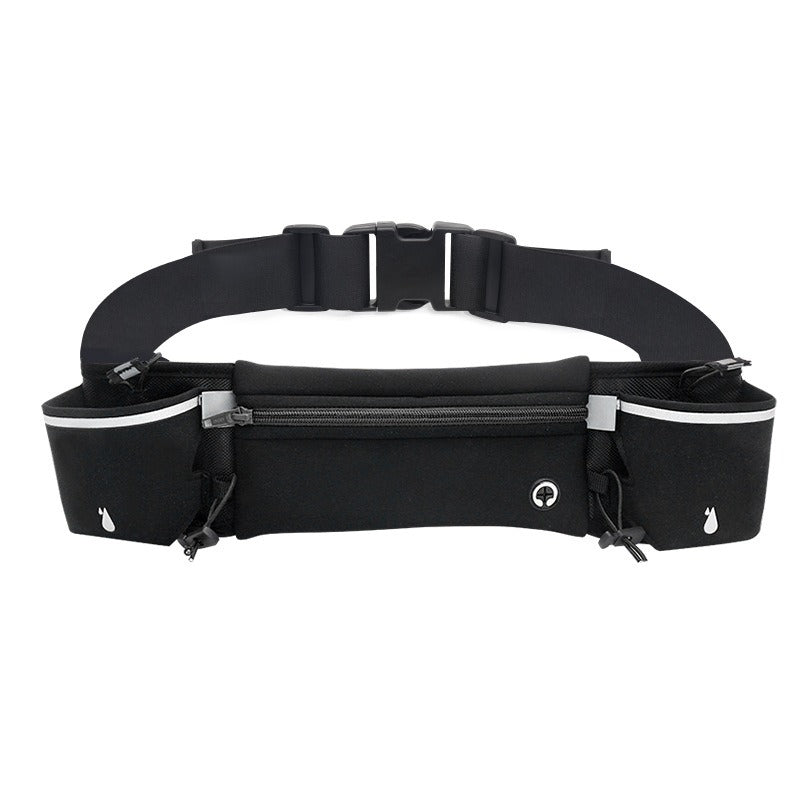 New Outdoor Sports Waist Bag Fitness Multi functional Water Bottle Bag Close fitting Running Phone Waist Bag Marathon Bag - Korvel