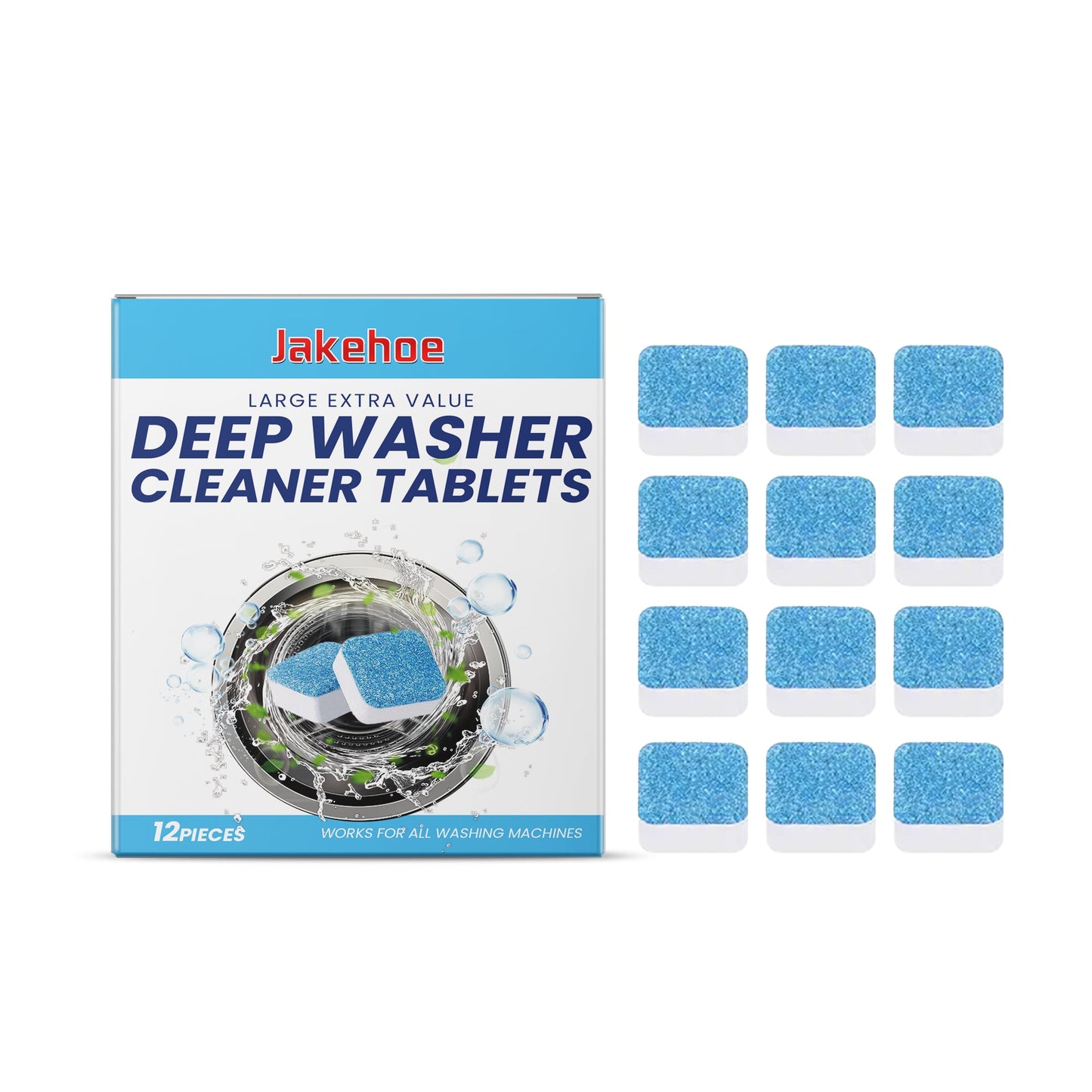 Washing Machine Cleaning Effervescent Sheet Cleaning Dirt Odor Retention Cylinder Cleaning Sheet - Korvel