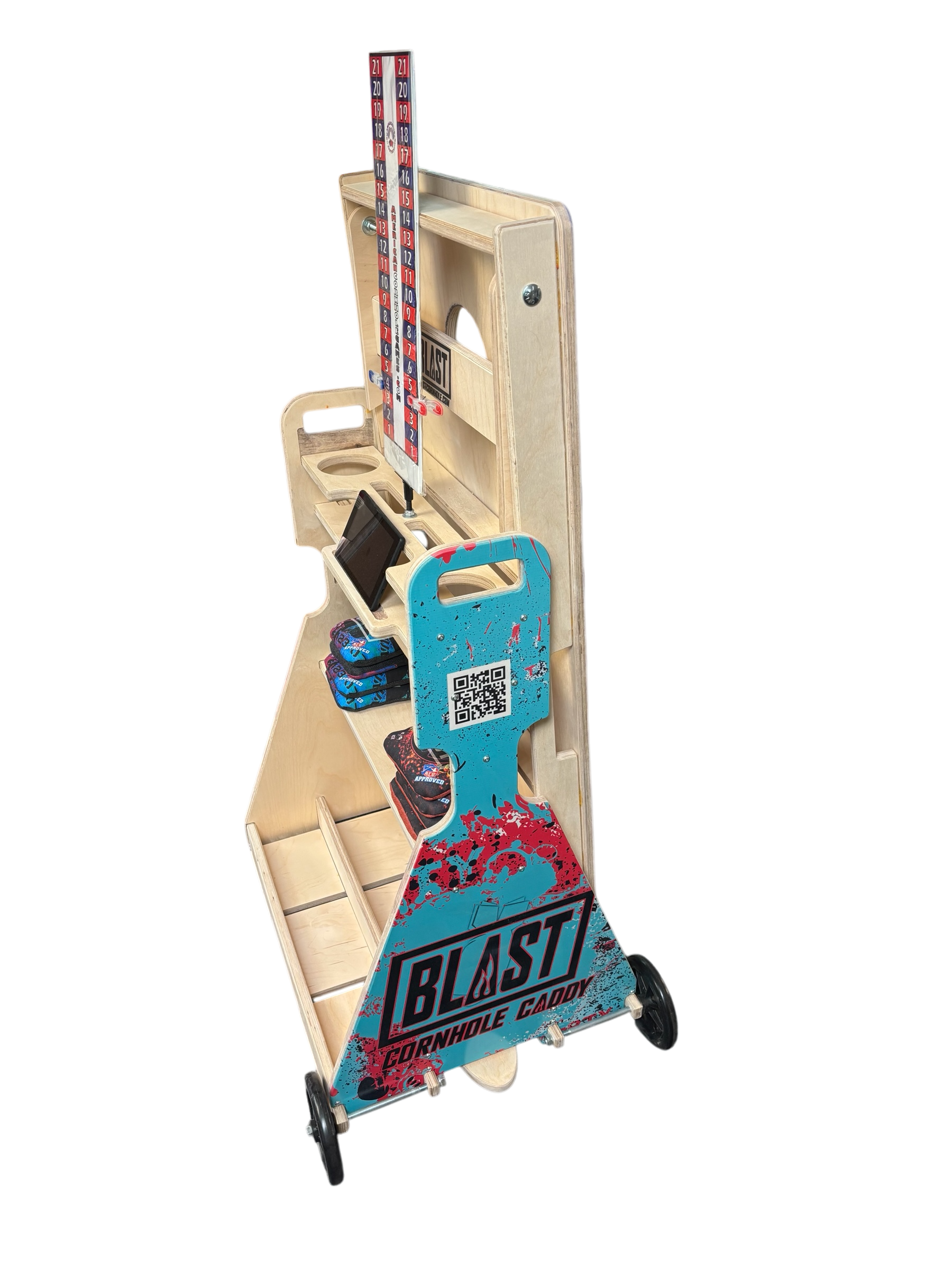 Ultimate Blast Caddy: All-in-One Storage & Play Cart - Korvel