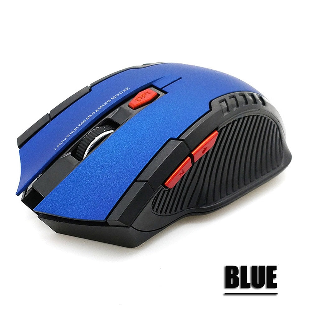 2.4GHz Wireless Mice With USB Receiver Gamer 2000DPI Mouse For Computer PC Laptop - Korvel