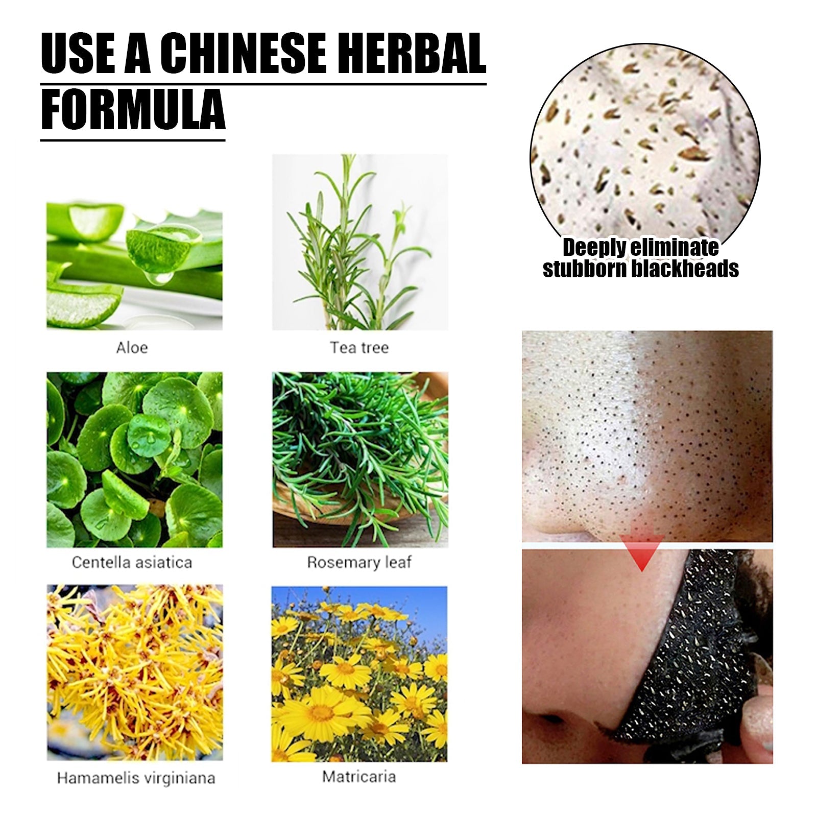 Blackhead Removal Mask, Peel Off Remove Blackhead Activated Carbon Cleansing Face Mask - Korvel