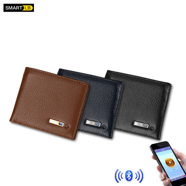 SMARTLB Cartera Bifold de Cuero Genuino - Diseño Slim Premium