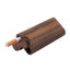Pipe à tabac en bois premium avec batte en métal auto-nettoyante