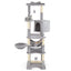 69 Inch Multi-level Cat Tree with Cozy Condo and Top Perch