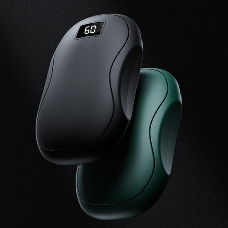 Mini Portable Rechargeable Hand Warmer with Digital Display