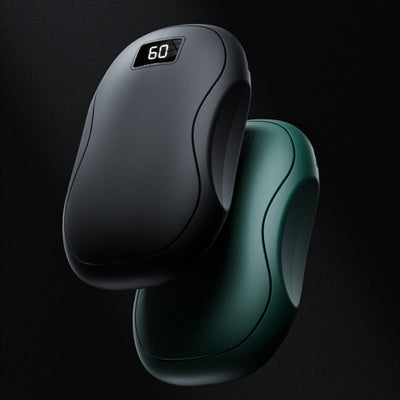 Mini Portable Rechargeable Hand Warmer with Digital Display