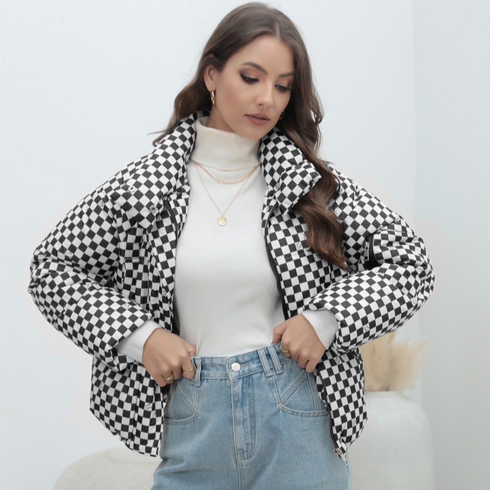 Women's Premium Warm Down Cotton Puffer Jacket