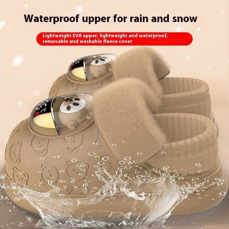 Rechargeable Heating Slippers for Couples