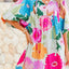 Chic Floral Tie Neck Dress - Elegant & Versatile for Every Occasion - Korvel